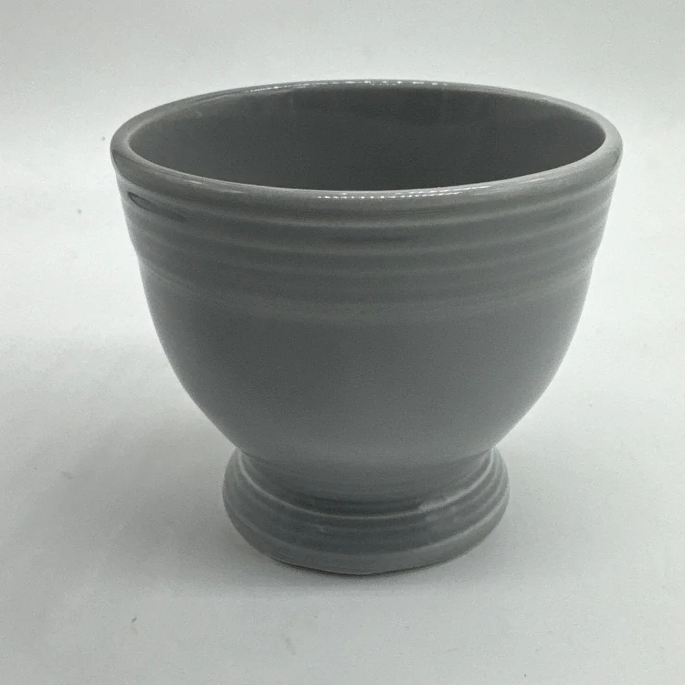 Vintage FIESTA Gray EGG CUP - NO CHIPS Beautiful!